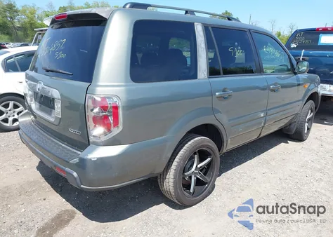 2007 Honda Pilot Ex from USA, damaged, VIN 5FNYF18477B019459